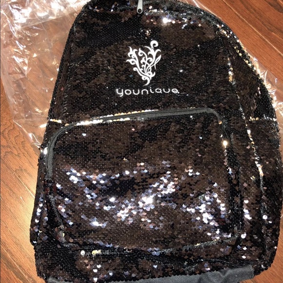 younique sequin backpack